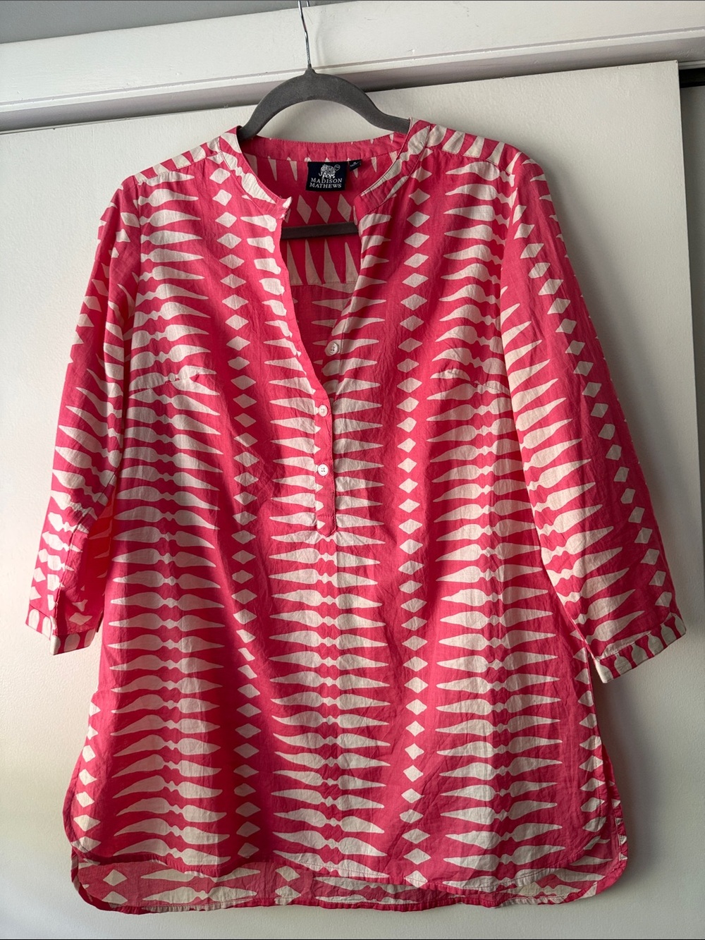 Madison Mathews Women’s Tunic Top S
